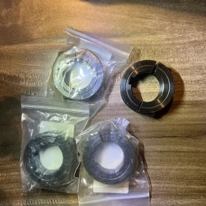 1 inch Split Lock collar with 1/4 Key way (4 pack)