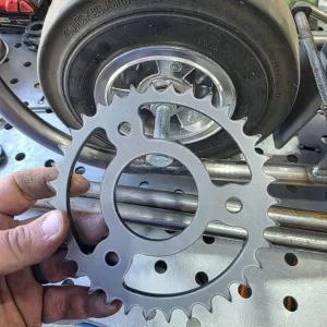 35 TOOTH COOKIE SPROCKET FOR TRI STAR RIMS(#40 #420)